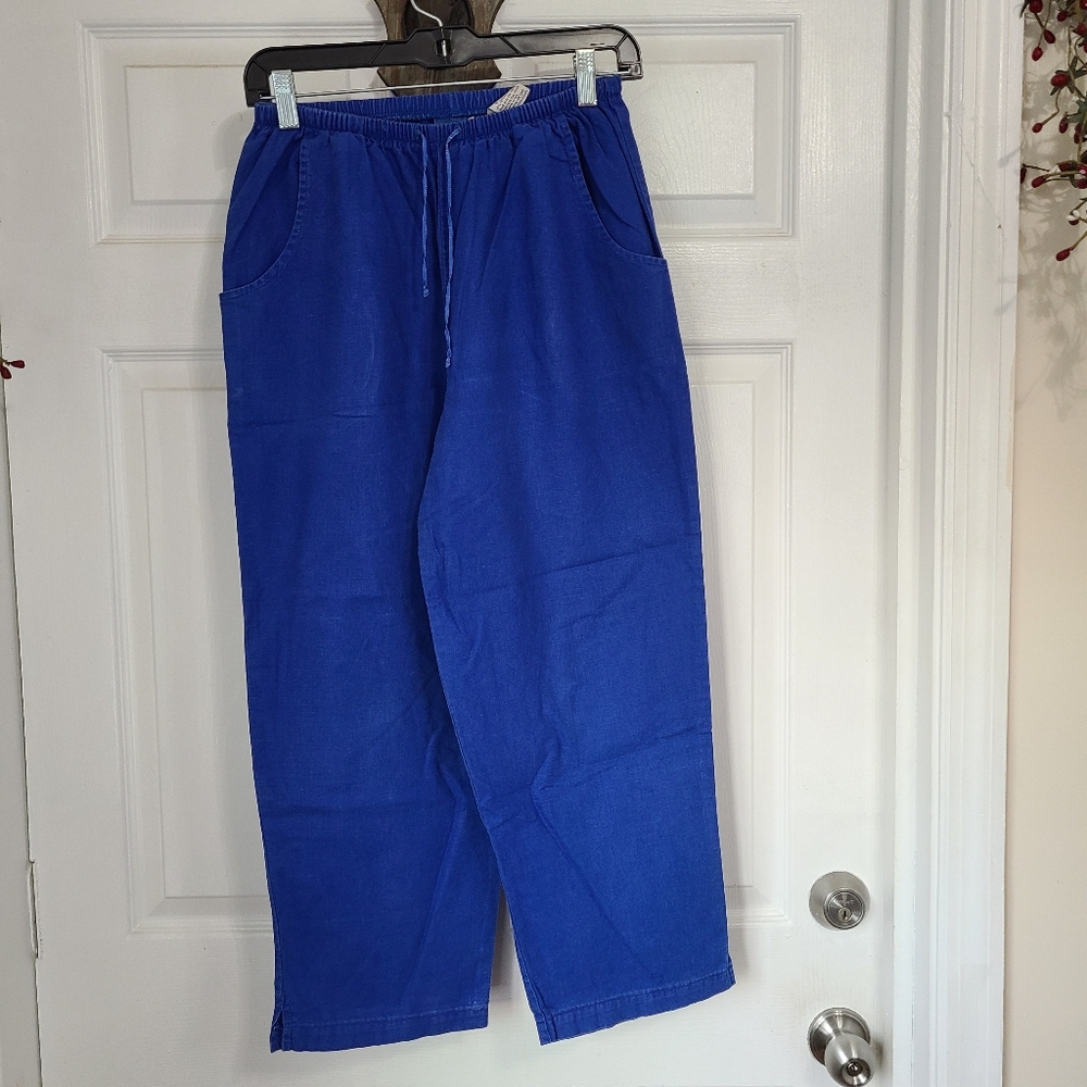 Blue Fin Woman's Scrubs, Size: Small Color: Blue - Picture 5 of 13